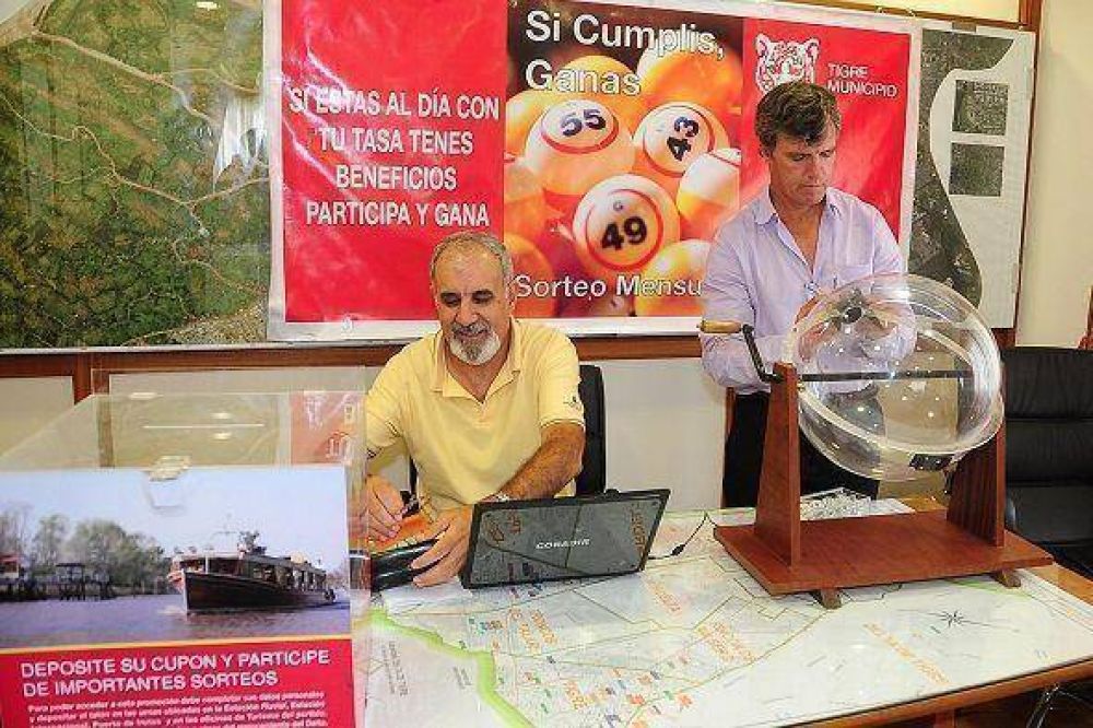 Tener las tasas al d�a, un h�bito en los vecinos del municipio de Tigre