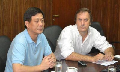 Anghileri recibi� al CEO de una empresa china de iluminaci�n