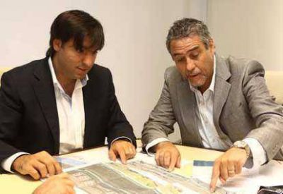 El intendente Ferraresi se reuni� con el director de Anses, Diego Bossio