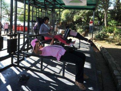Los salte�os mejoran la salud en contacto con la naturaleza