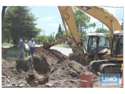 En calle Almafuerte de Paran� solicitan precauci�n al manejar