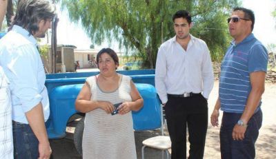 Desarrollo Social acerc� ayuda a los damnificados por la tormenta en el sur