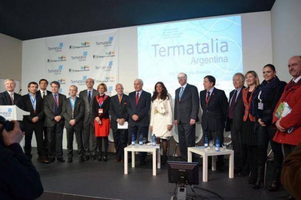 La Gobernadora particip� de la presentaci�n de Termatalia Argentina en Fitur