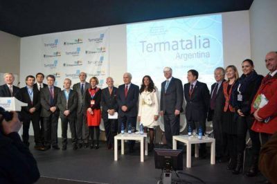La Gobernadora particip� de la presentaci�n de Termatalia Argentina en Fitur