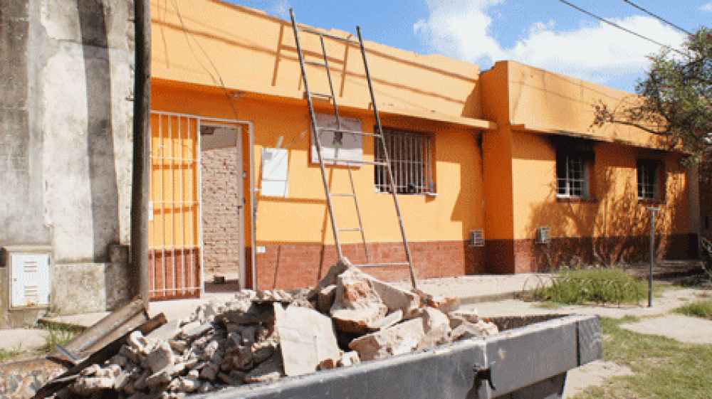 Responsables del incendio del Jard�n 911 comenzaron con las tareas comunitarias 