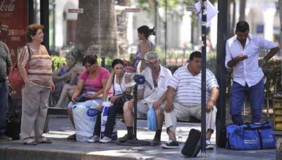 48� de t�rmica, un muerto y tormentas en toda la provincia