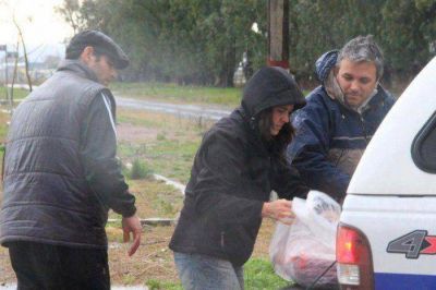 Desarrollo Social colabora con la familia afectada hoy por un incendio