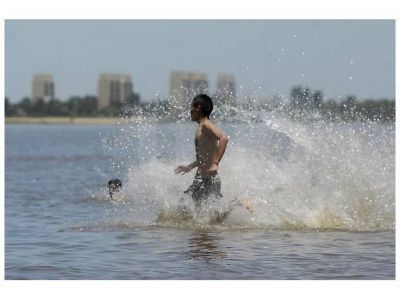 Calor sofocante en la ciudad: 56.1�C de sensaci�n t�rmica y alerta vigente
