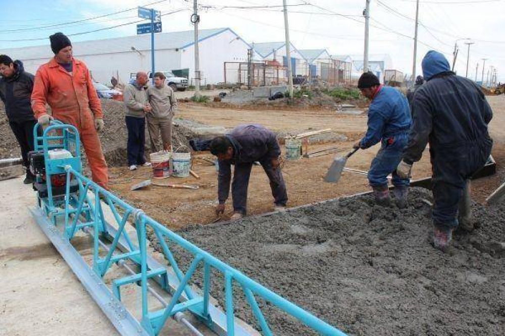�Las obras de la calle Sarmiento van a cambiar la fisonom�a del Parque Industrial�