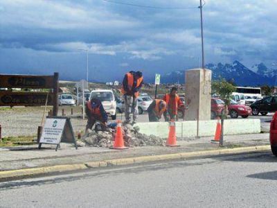 La Municipalidad realiza tareas de reparaci�n y embellecimiento