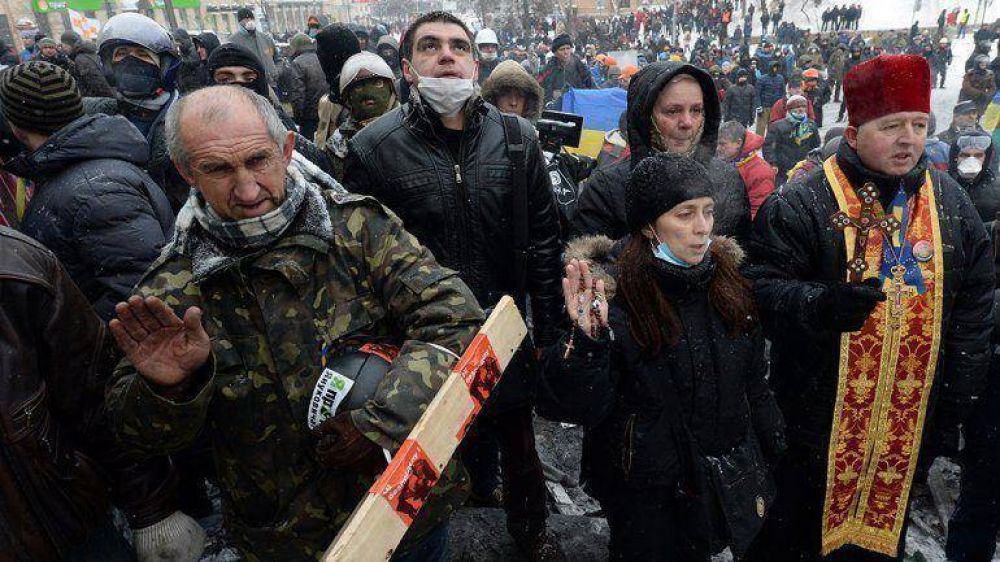 Crisis en Ucrania: la oposici�n pidi� que se prolongue la tregua