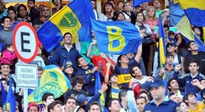 Los hinchas de Boca levantaron la temperatura de C�rdoba