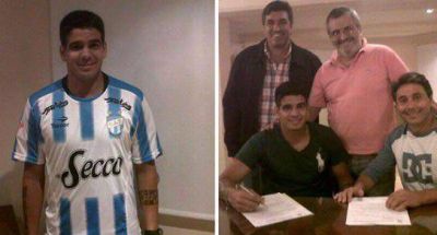 Diego Jara se prob� la camiseta de Atl�tico