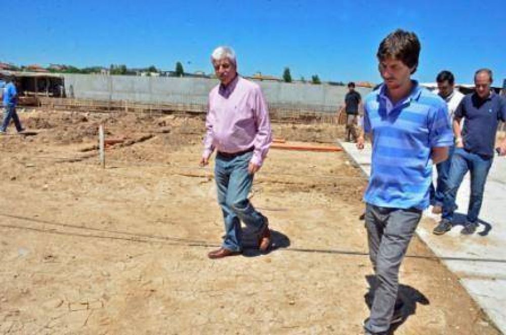 Avanzan las obras del Polideportivo N�5 de San Fernando 
