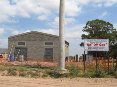 Se construye la subestaci�n de gas en un terreno del Parque Industrial
