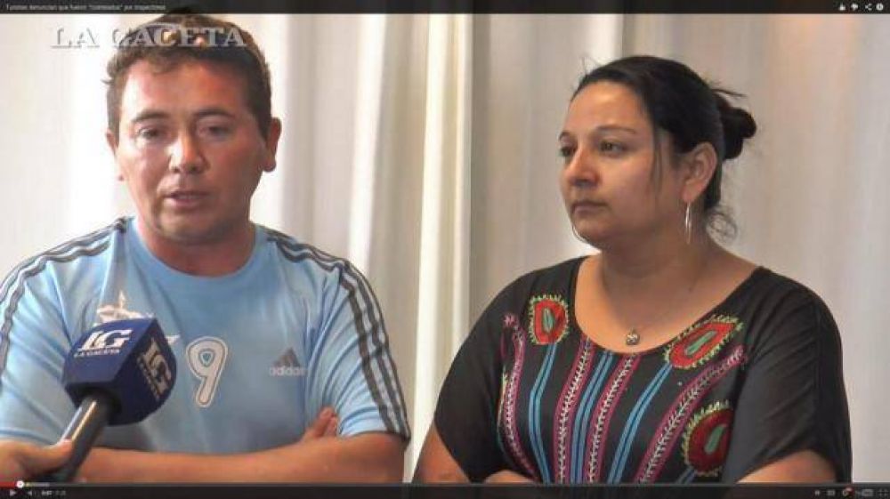 �Nunca les pedimos plata a los turistas�, dicen los inspectores