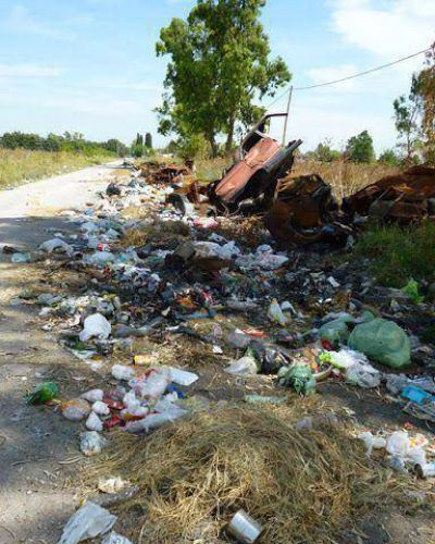 Vecinos reclaman contra un basural a cielo abierto