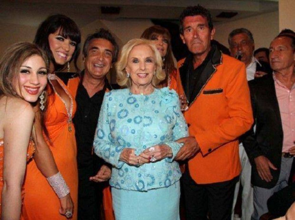 Mirtha fue agasajada en Mar del Plata por Artaza y Cherutti