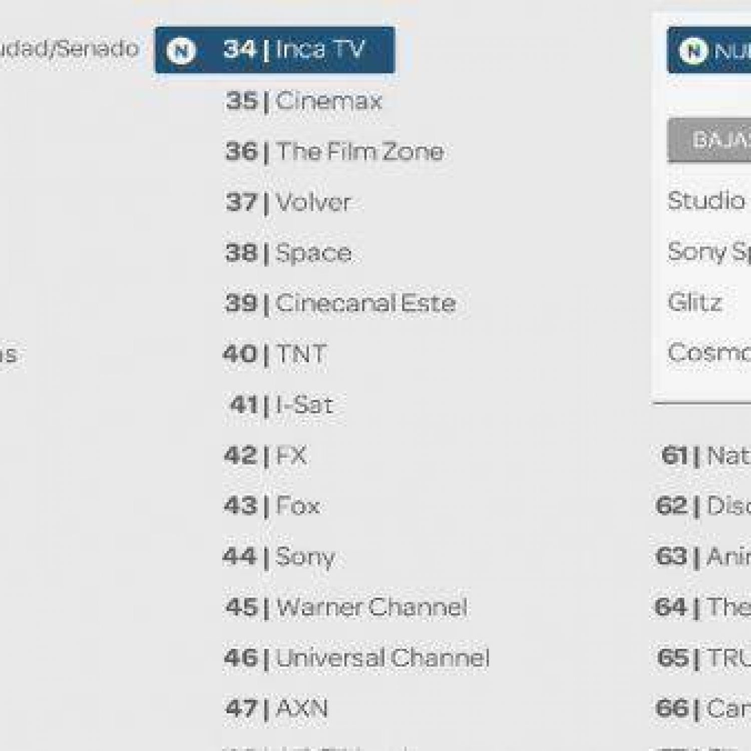 Cablevisión modificó su grilla para adecuarse a la Ley de Medios