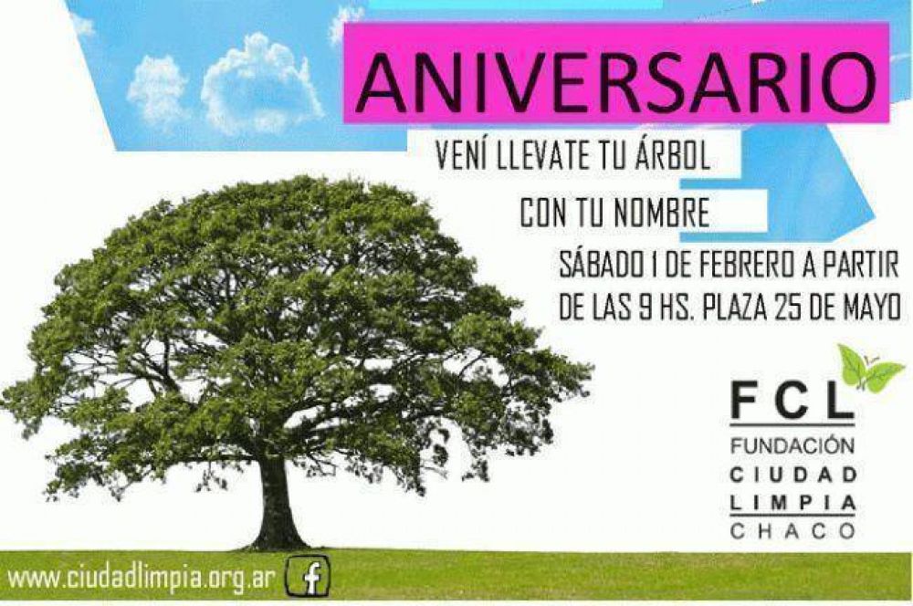 Una iniciativa para imitar: Ciudad Limpia regala 136 �rboles a Resistencia