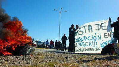 Podr�an endurecerse las medidas por el conflicto de Alpesca 