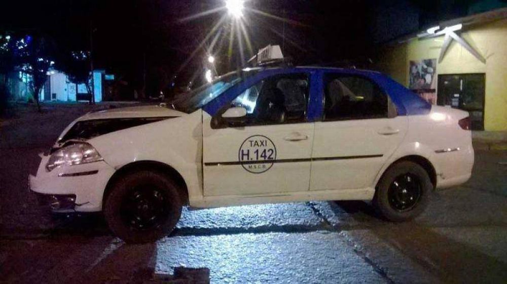 Fuerte choque en la madrugada 