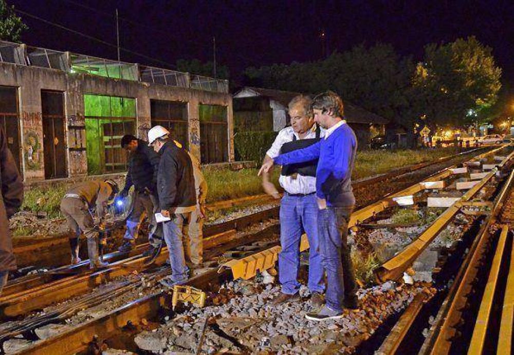 Avanzan las obras del t�nel bajo nivel para la calle Chacabuco