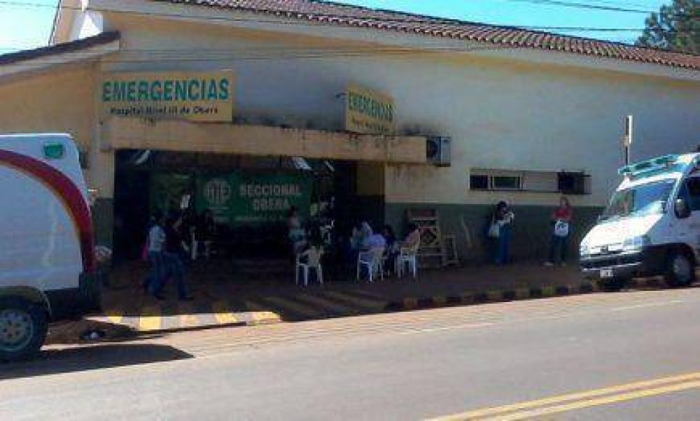 Muri� el motociclista que choc� contra una ambulancia hace 5 d�as en Alvear 