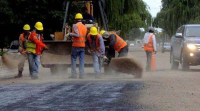Repavimentan rutas productivas del norte, centro y este provincial