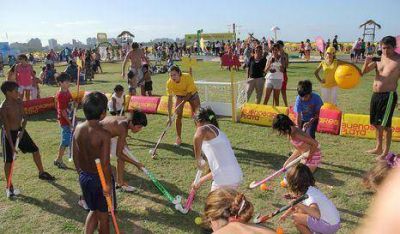 Las Leonas llegaron a las playas porte�as