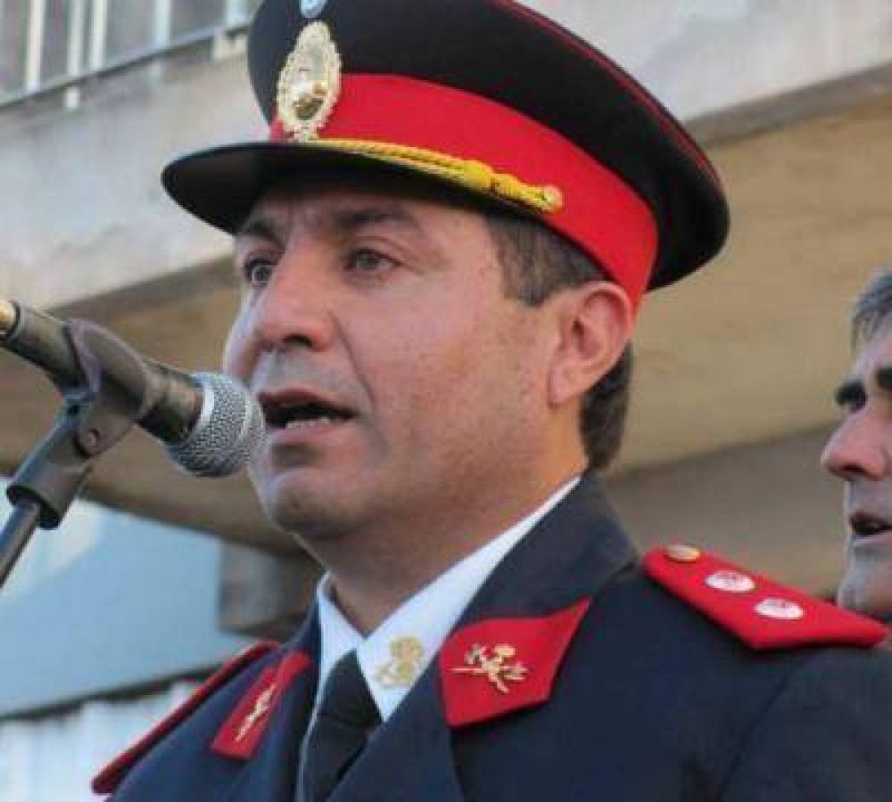 Daniel Lizarraga es el nuevo Jefe del cuerpo de Bomberos