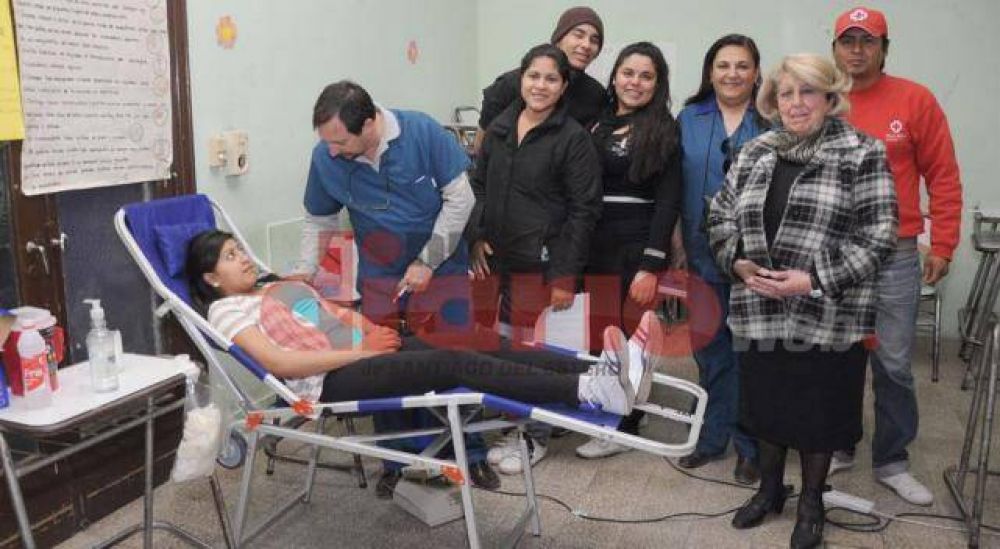 La donaci�n voluntaria de sangre, una meta a cumplir