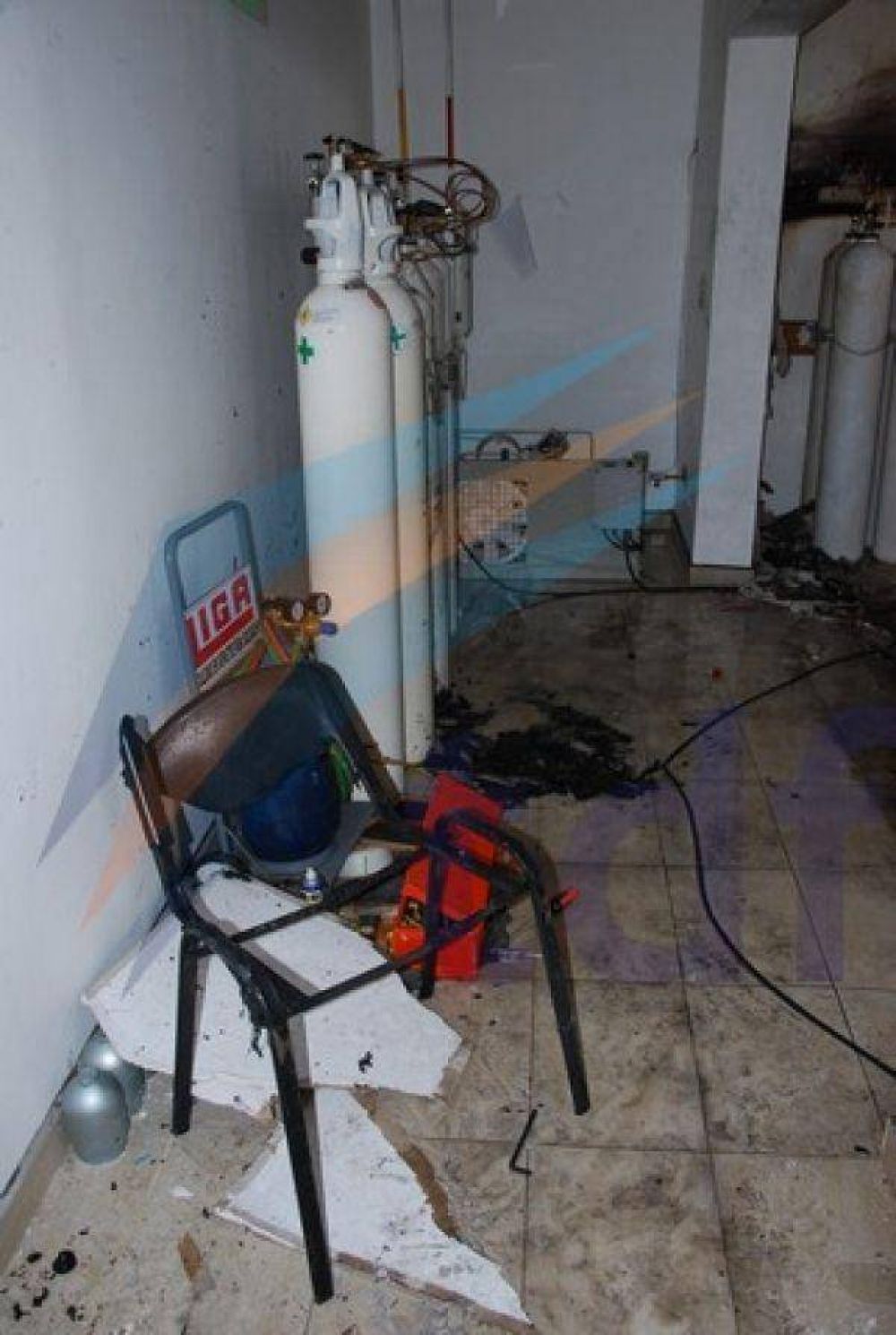 Una p�rdida de ox�geno caus� la explosi�n en el Cemep 