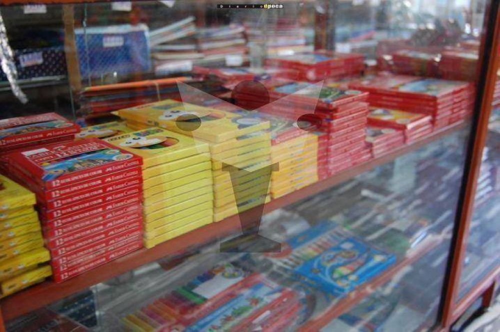 Art�culos de librer�a con un nuevo aumento del 25%