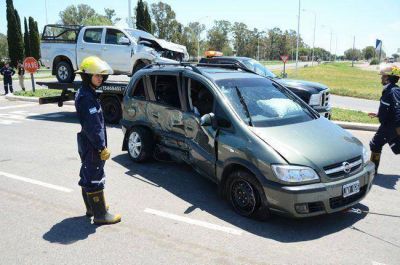 Choque en la Ruta 35 
