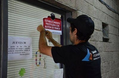 Botones de P�nico para los Polideportivos de San Fernando