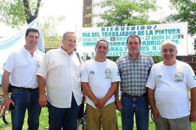 El Municipio de Tigre presente para el "D�a del Trabajador de la Pintura"
