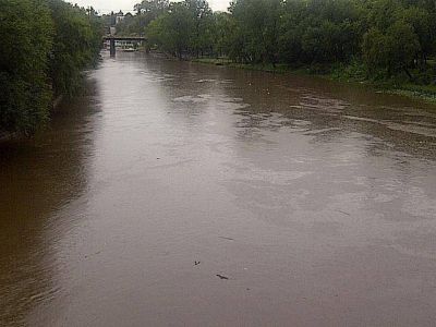 Se estabiliza la crecida del r�o Luj�n
