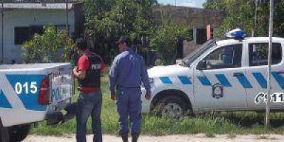C5: Enfrentamiento entre polic�as y j�venes durante la realizaci�n de un allanamiento