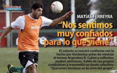 �Nos sentimos muy confiados para lo que viene�