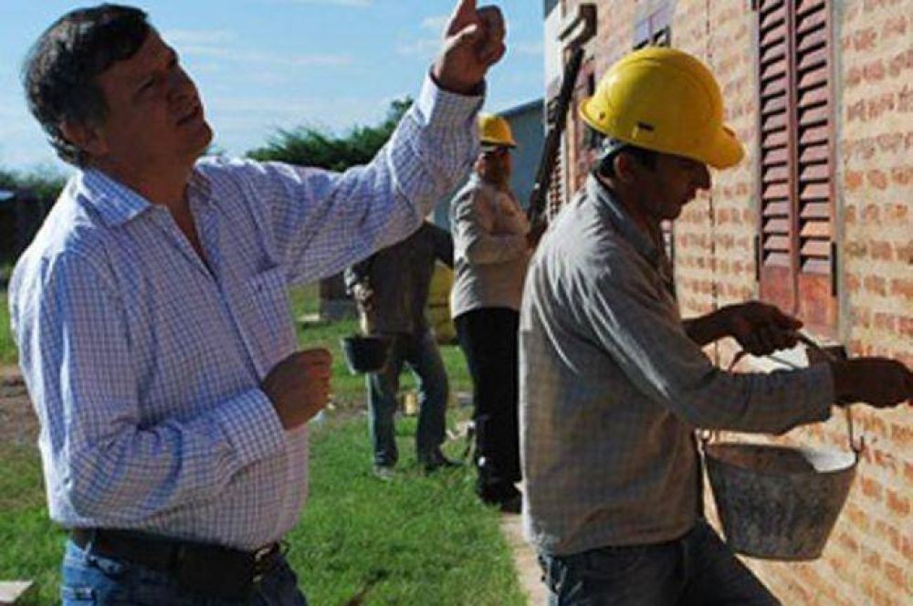 Avanza la obra de viviendas para trabajadores del Nuevo Banco del Chaco