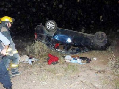 Familia caletense result� herida en la Ruta 151 