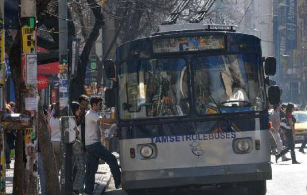 No circula la l�nea C de los trolebuses