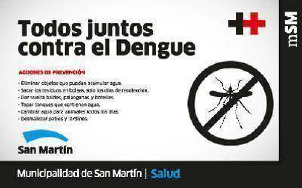 El Municipio de San Mart�n refuerza la campa�a contra el Dengue