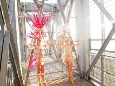 El carnaval de Santa Ana se vive en el Parque de la Cruz