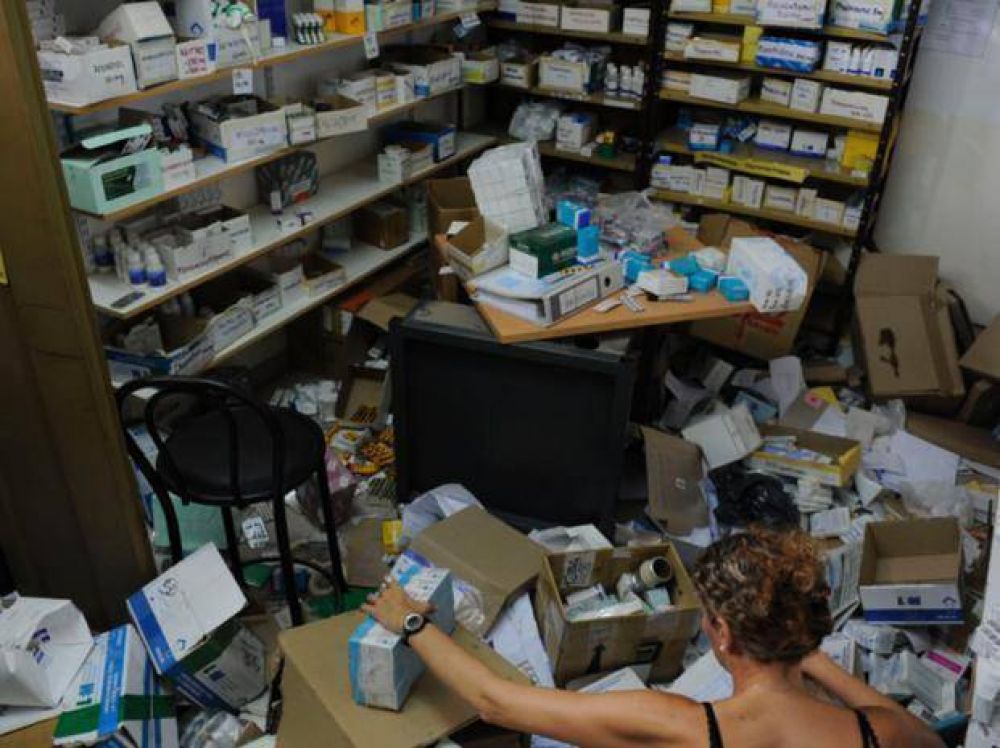 Entraron dos noches consecutivas a un centro de salud y causaron destrozos