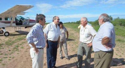 Verifican pistas de aterrizajes en El Impenetrable
