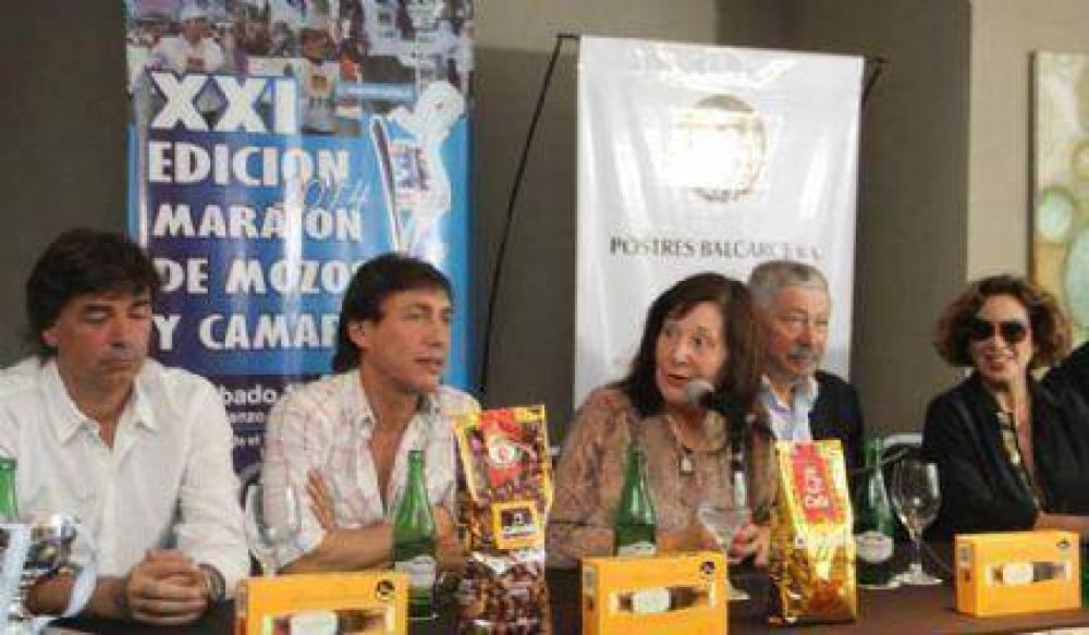 Presentaron la XXI Marat�n de los Mozos y Camareras