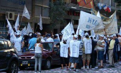 Suteryh hizo sentir su bronca en el centro marplatense