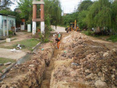 Ampliaci�n de red y conexiones cloacales